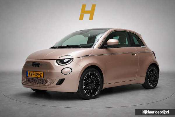 Fiat 500E La Prima 42 kWh | SoH 97,6% | Leder | Lm velgen | Navigatie | Carplay |