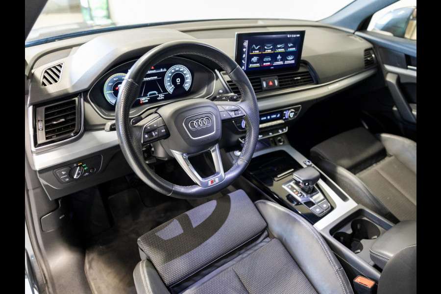 Audi Q5 50 TFSI e S-Line edition SOH 93% / 300pk / Achteruitrij camera / NAP / Dealer onderhouden /