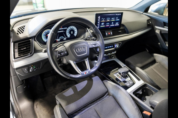Audi Q5 50 TFSI e S-Line edition SOH 93% / 300pk / Achteruitrij camera / NAP / Dealer onderhouden /