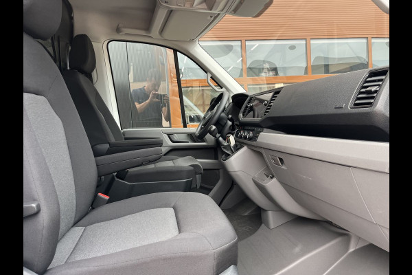 Volkswagen Crafter 35 2.0 TDI 141pk E6 L3 Comfortline Lease €422 p/m, Airco, Carplay, Navi, PDC, Bedrijfsinrichting, 2x Schuifdeur. Volledig onderhoudshistorie aanwezig