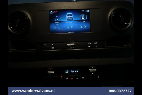 Mercedes-Benz Sprinter 315 CDI 150pk L3H2 Euro6 Airco | Camera | Apple Carplay | Chauffeursstoel | Cruisecontrol Android Auto, Stoelverwarming, 270 Graden Achterdeuren, Bijrijdersbank