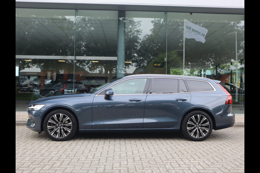 Volvo V60 2.0 B3 Plus Bright Navi / Carplay / Stoel-Stuurverw / Elek Trekhaak / Camera / Stoelmemory / BTW Auto