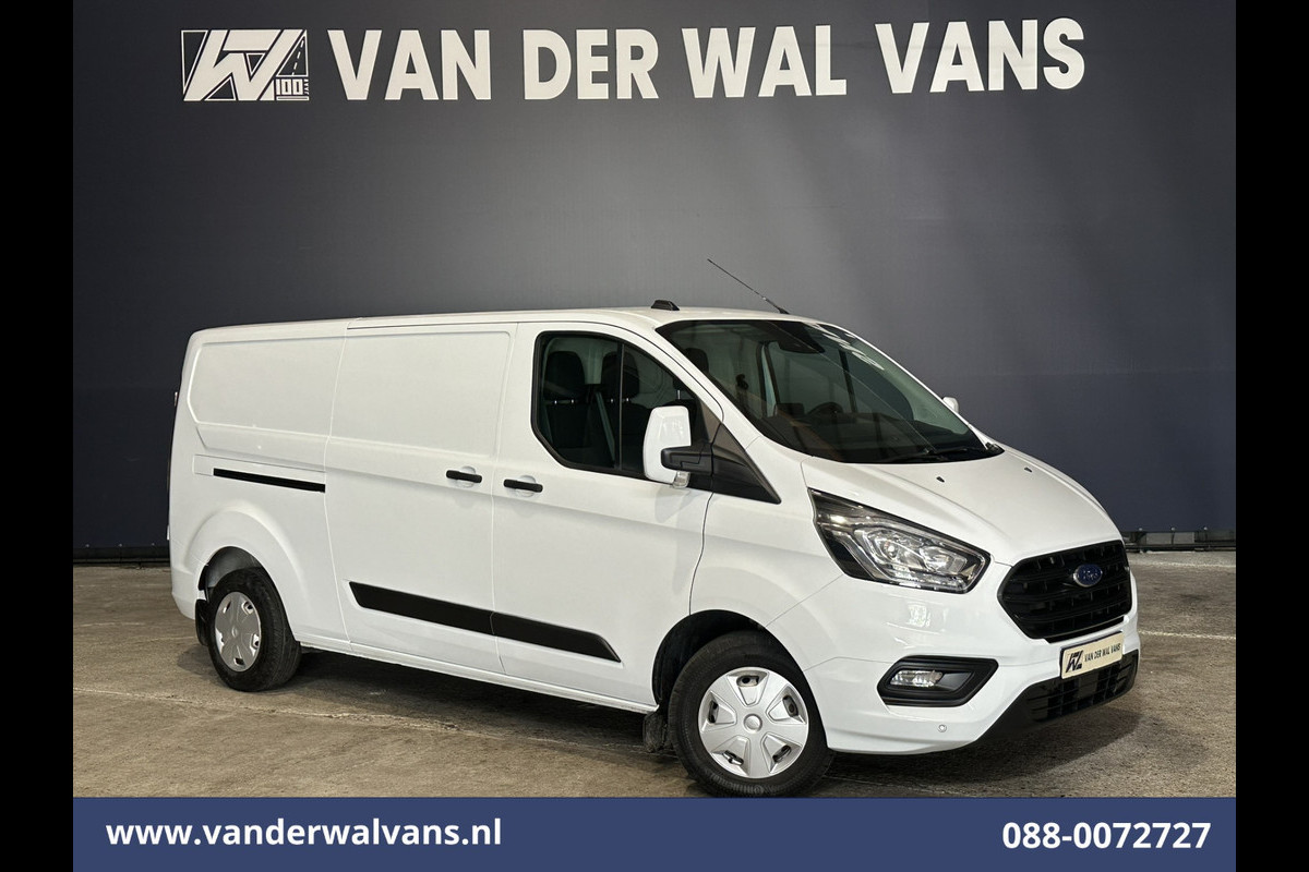 Ford Transit Custom 2.0 TDCI 105pk L2H1 Euro6 Airco | Camera | Navigatie | LED | Apple Carplay Cruisecontrol, Stoelverwarming, Verwarmde Voorruit, Parkeersensoren, Bijrijdersbank, 2800kg trekvermogen
