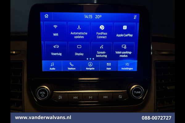 Ford Transit Custom 2.0 TDCI 105pk L2H1 Euro6 Airco | Camera | Navigatie | LED | Apple Carplay Cruisecontrol, Stoelverwarming, Verwarmde Voorruit, Parkeersensoren, Bijrijdersbank, 2800kg trekvermogen