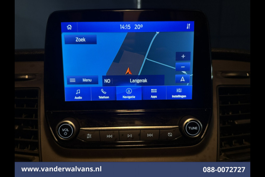 Ford Transit Custom 2.0 TDCI 105pk L2H1 Euro6 Airco | Camera | Navigatie | LED | Apple Carplay Cruisecontrol, Stoelverwarming, Verwarmde Voorruit, Parkeersensoren, Bijrijdersbank, 2800kg trekvermogen