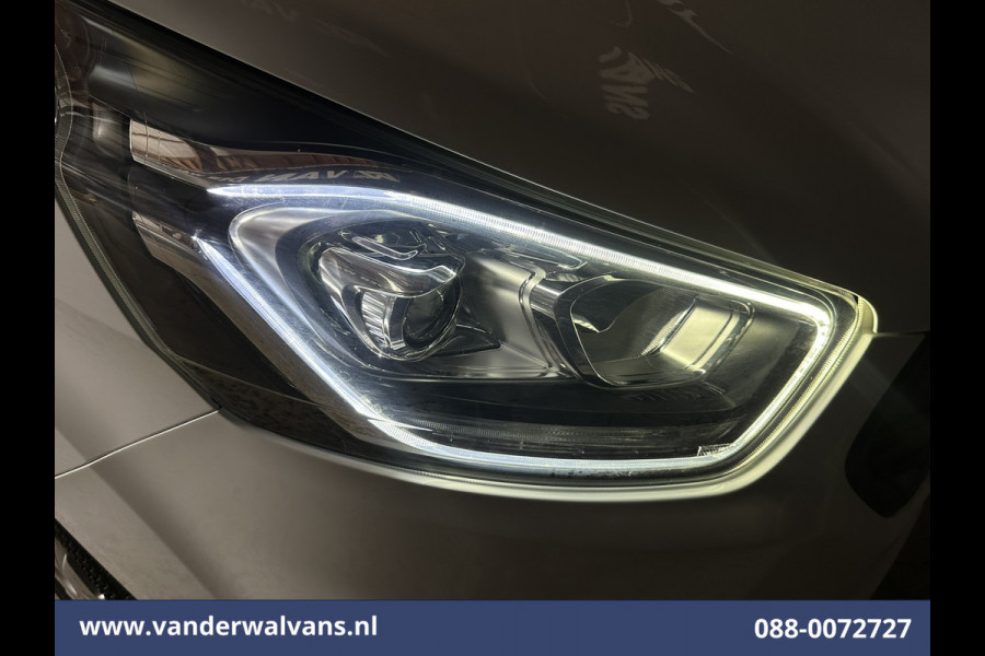 Ford Transit Custom 2.0 TDCI 105pk L2H1 Euro6 Airco | Camera | Navigatie | LED | Apple Carplay Cruisecontrol, Stoelverwarming, Verwarmde Voorruit, Parkeersensoren, Bijrijdersbank, 2800kg trekvermogen