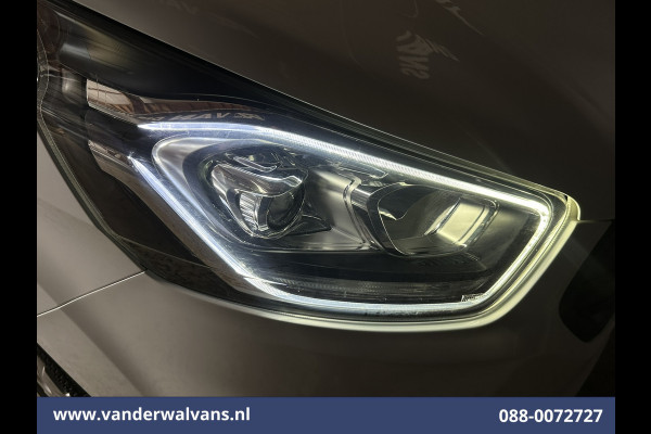 Ford Transit Custom 2.0 TDCI 105pk L2H1 Euro6 Airco | Camera | Navigatie | LED | Apple Carplay Cruisecontrol, Stoelverwarming, Verwarmde Voorruit, Parkeersensoren, Bijrijdersbank, 2800kg trekvermogen