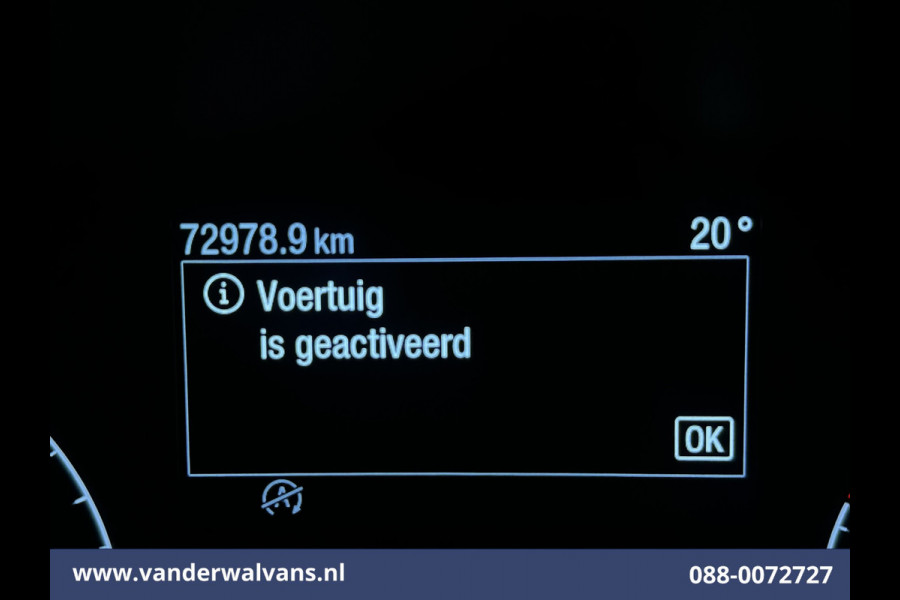 Ford Transit Custom 2.0 TDCI 105pk L2H1 Euro6 Airco | Camera | Navigatie | LED | Apple Carplay Cruisecontrol, Stoelverwarming, Verwarmde Voorruit, Parkeersensoren, Bijrijdersbank, 2800kg trekvermogen