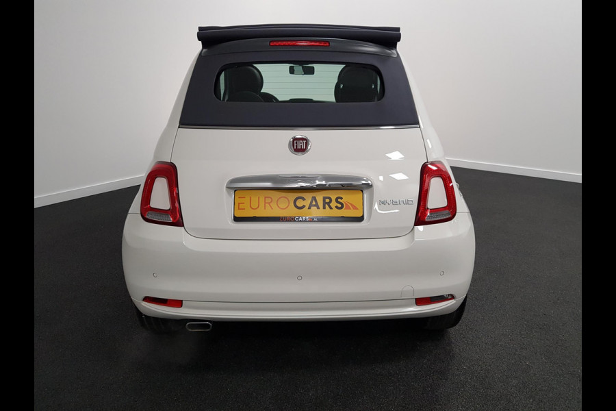 Fiat 500C 1.0 Hybrid Lounge Navigatie Parkeersensoren Achter Cruise Control Lichtmetalen Velgen Climatronic