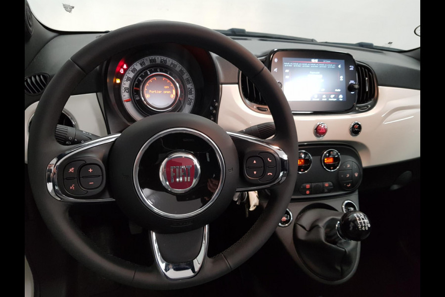 Fiat 500C 1.0 Hybrid Lounge Navigatie Parkeersensoren Achter Cruise Control Lichtmetalen Velgen Climatronic