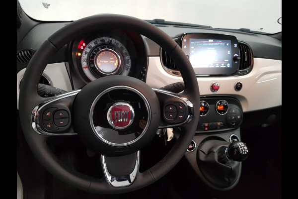 Fiat 500C 1.0 Hybrid Lounge Navigatie Parkeersensoren Achter Cruise Control Lichtmetalen Velgen Climatronic