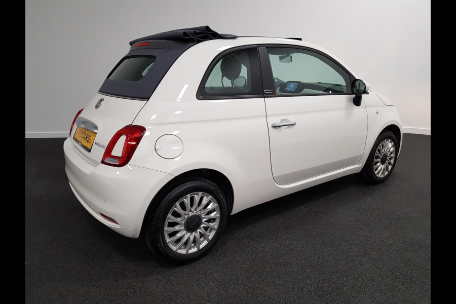 Fiat 500C 1.0 Hybrid Lounge Navigatie Parkeersensoren Achter Cruise Control Lichtmetalen Velgen Climatronic