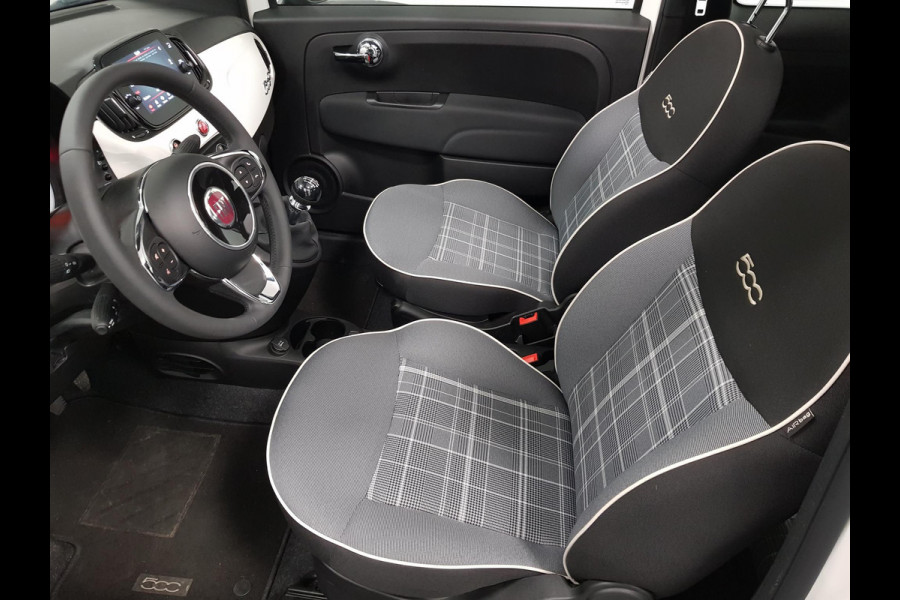 Fiat 500C 1.0 Hybrid Lounge Navigatie Parkeersensoren Achter Cruise Control Lichtmetalen Velgen Climatronic