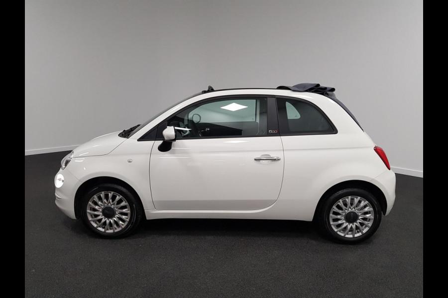 Fiat 500C 1.0 Hybrid Lounge Navigatie Parkeersensoren Achter Cruise Control Lichtmetalen Velgen Climatronic