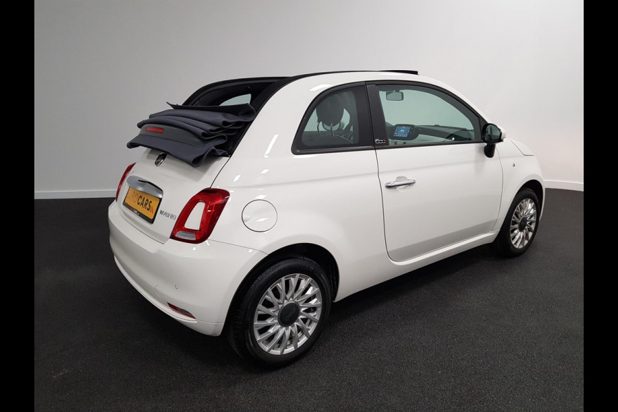 Fiat 500C 1.0 Hybrid Lounge Navigatie Parkeersensoren Achter Cruise Control Lichtmetalen Velgen Climatronic