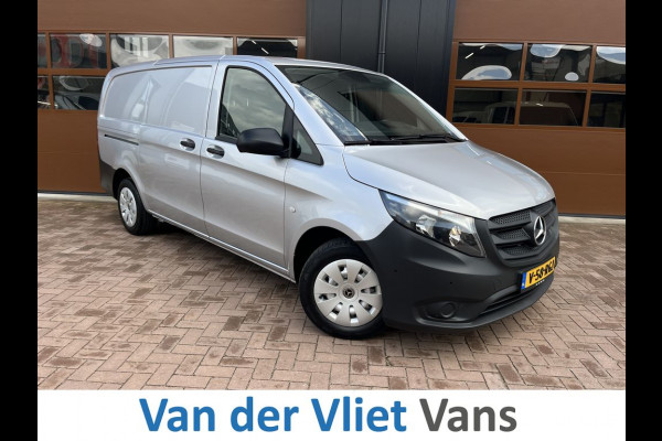 Mercedes-Benz Vito 114 CDI 136pk E6 Automaat L2 Lease €338 p/m, Airco, Navi, Carplay, PDC, Camera, Volledig onderhoudshistorie aanwezig