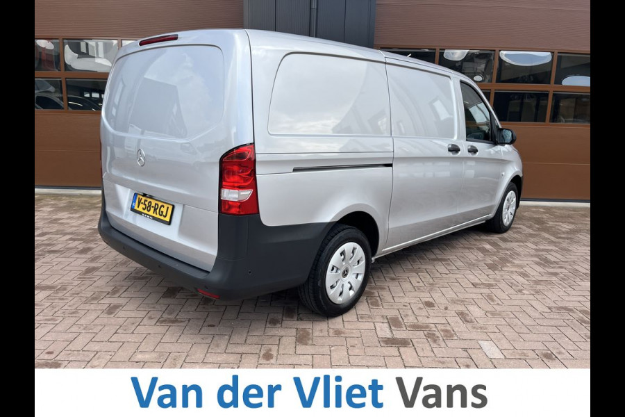 Mercedes-Benz Vito 114 CDI 136pk E6 Automaat L2 Lease €338 p/m, Airco, Navi, Carplay, PDC, Camera, Volledig onderhoudshistorie aanwezig