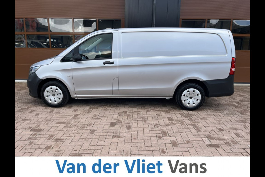 Mercedes-Benz Vito 114 CDI 136pk E6 Automaat L2 Lease €338 p/m, Airco, Navi, Carplay, PDC, Camera, Volledig onderhoudshistorie aanwezig
