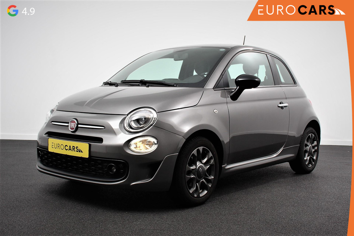 Fiat 500 1.0 Hybrid Sport Navigatie Half Lederen Bekleding Airco Dab Cruise Control Lichtmetalen Velgen Sportstoelen