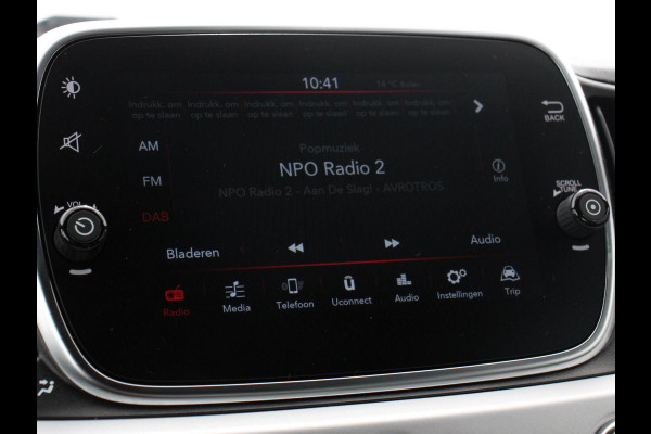 Fiat 500 1.0 Hybrid Sport Navigatie Half Lederen Bekleding Airco Dab Cruise Control Lichtmetalen Velgen Sportstoelen
