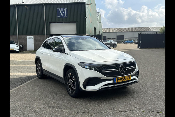 Mercedes-Benz EQA 300 4MATIC Business Solution AMG 67 kWh UNIEK! 19.000KM!| SOH 99%| VAN: 36.900,- VOOR: 34.877,- UW HERFSTVOORDEEL: 2.023,-| ADAPTIVE CRUISE| TREKHAAK| ORIGINEEL NEDERLANDS NAP.| PANO| ELEKTRISCHE STOELEN MET MEMORY| 360 CAMERA| SUPER COMPLEET!|