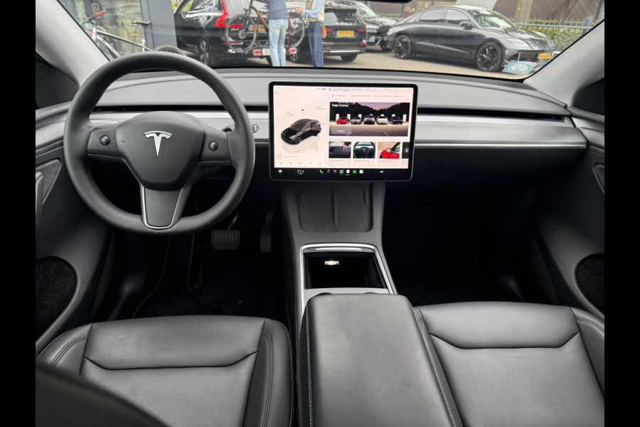 Tesla Model Y Long Range AWD 75 kWh VAN: 38.900,- VOOR: 35.877,- UW HERFSTVOORDEEL: 3.023,-|SOH 92%| ORIGINEEL NED. NAP| 1STE EIGENAAR!| FABRIEKSGARANTIE OP ACCU & AANDRIJFLIJN TOT 2031 OF 192.000 KM| BTW VERREKENBAAR|