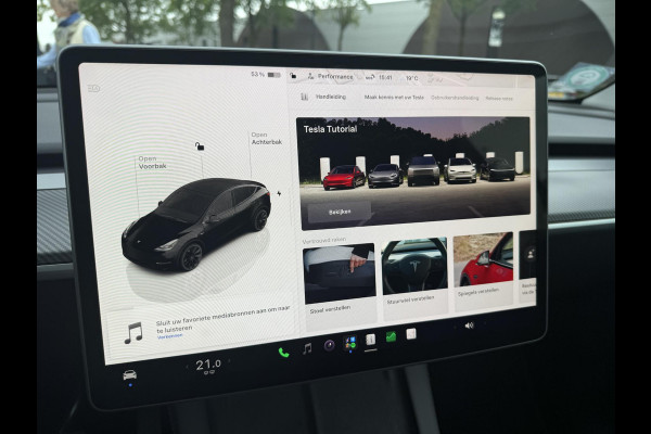 Tesla Model Y Long Range AWD 75 kWh VAN: 38.900,- VOOR: 35.877,- UW HERFSTVOORDEEL: 3.023,-|SOH 92%| ORIGINEEL NED. NAP| 1STE EIGENAAR!| FABRIEKSGARANTIE OP ACCU & AANDRIJFLIJN TOT 2031 OF 192.000 KM| BTW VERREKENBAAR|