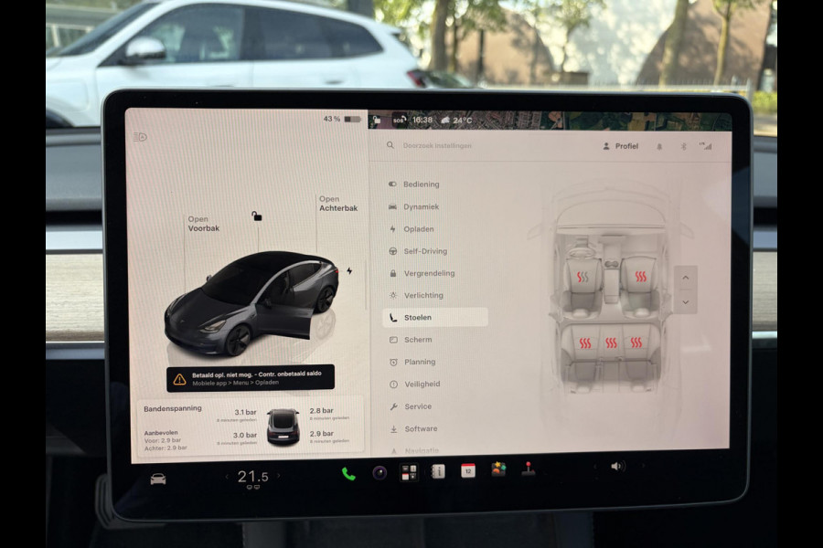 Tesla Model 3 Long Range AWD 75 kWh VAN: 35.900,- VOOR: 33.440,- UW HERFSTVOORDEEL: 2.460,-| FABRIEKSGARANTIE OP ACCU & AANDRIJFLIJN TOT 2031 OF 192.000 KM + ALGEMENE AUTO T/M 06-2027 of 80.000KM! BTW verrekenbaar