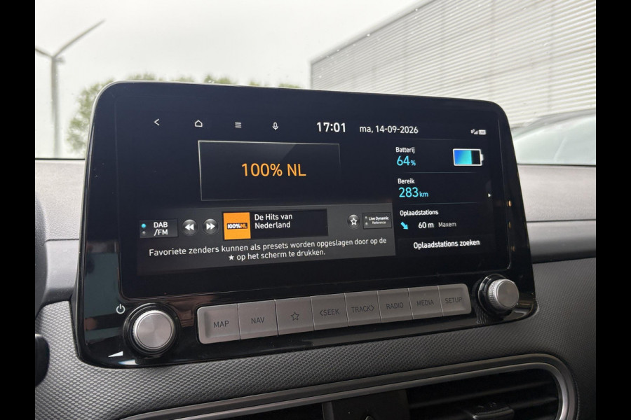 Hyundai Kona EV Fashion 64 kWh | SOH 100% | Head-up Display | Camera | Dodehoeksensoren | Krell Audio | Navi |