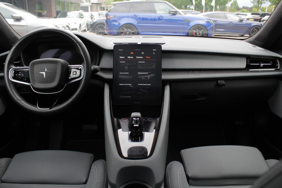 Polestar 2 Long Range Single Motor 78 kWh / 360Camera / CarPlay / Keyless / 19'' / Stoelverwarming / Virtual / Dodehoek / DAB / Cruise Control Adaptief