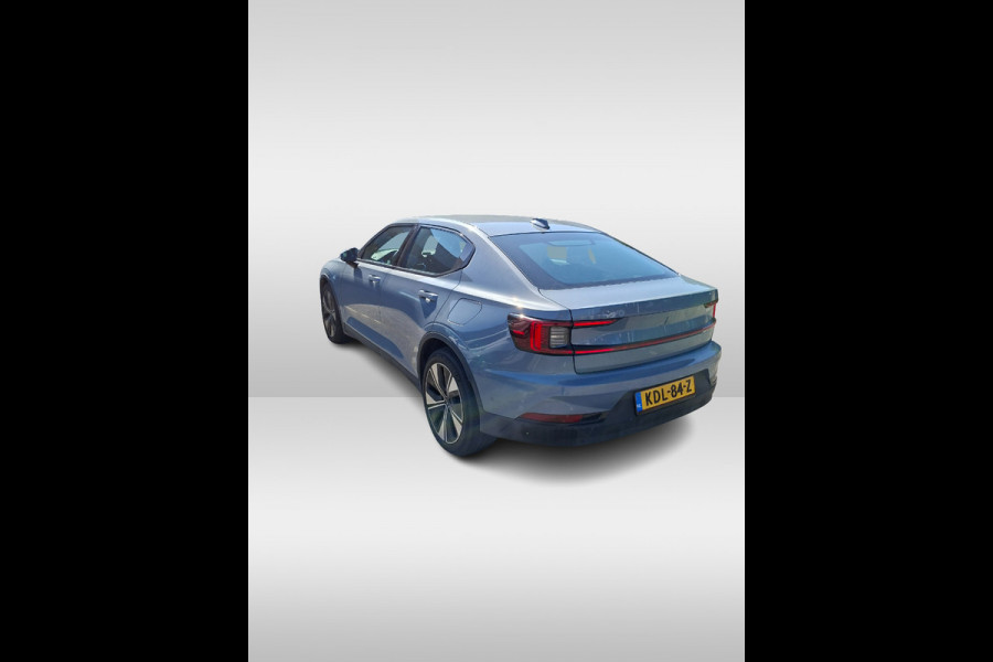 Polestar 2 Long Range Single Motor 78 kWh / 360Camera / CarPlay / Keyless / 19'' / Stoelverwarming / Virtual / Dodehoek / DAB / Cruise Control Adaptief