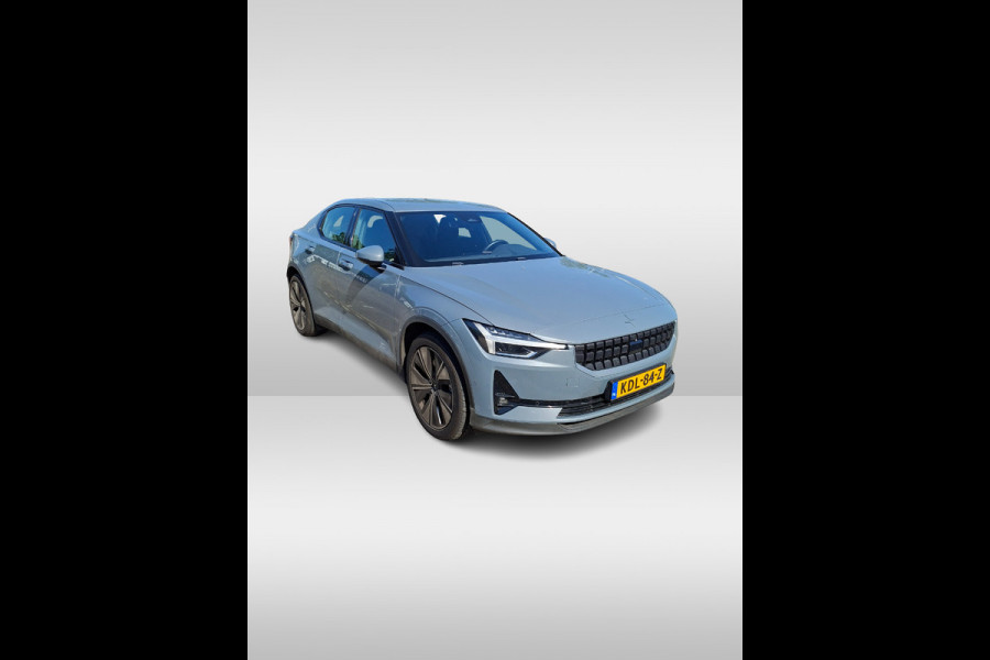 Polestar 2 Long Range Single Motor 78 kWh / 360Camera / CarPlay / Keyless / 19'' / Stoelverwarming / Virtual / Dodehoek / DAB / Cruise Control Adaptief