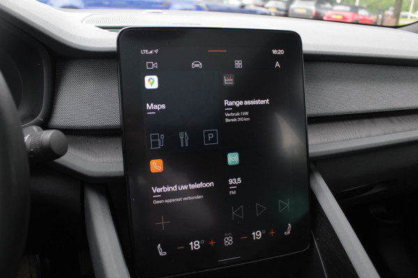 Polestar 2 Long Range Single Motor 78 kWh / 360Camera / CarPlay / Keyless / 19'' / Stoelverwarming / Virtual / Dodehoek / DAB / Cruise Control Adaptief