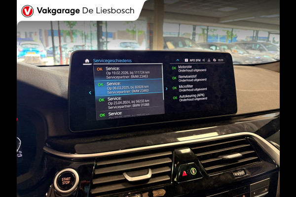 BMW 5 Serie Touring 530e xDrive High Executive/ leer/ pano/ navi/ trekhaak/ apple carplay