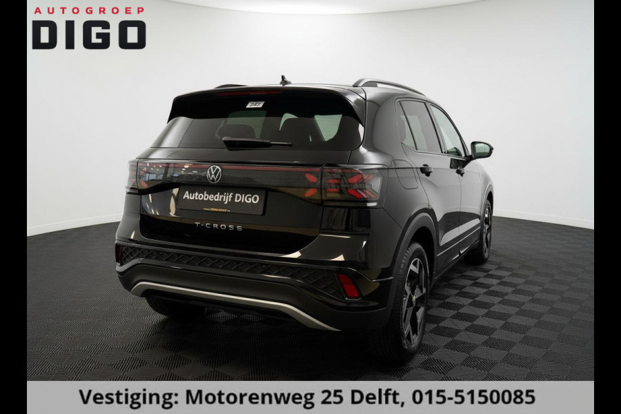 Volkswagen T-Cross TSI R-Line Edition 115PK GARANTIE TOT 03-2035* . STOEL VERWARMING . CRUISE CONTROL . PARKEERSENSOREN VOOR & ACHTER .
