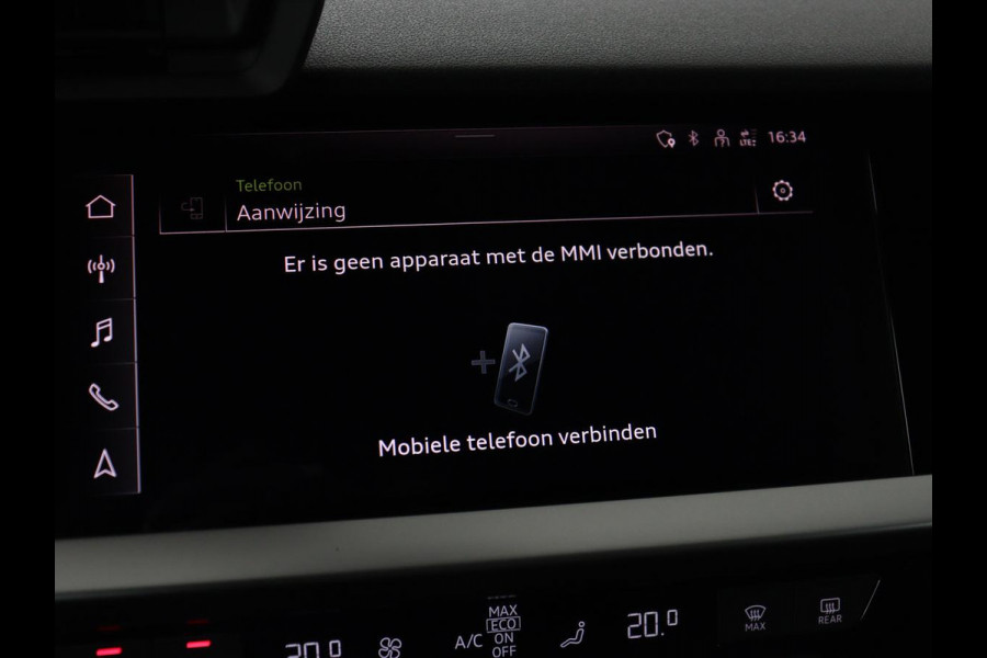 Audi S3 2.0 TFSI S3 quattro | Adaptive cruise | B&O | Bang & Olufsen | Matrix LED | Leder/Alcantara | Park Assist | Stoelverwarming | Virtual Cockpit | Carplay | Navigatie | Sportstoelen | Climate control