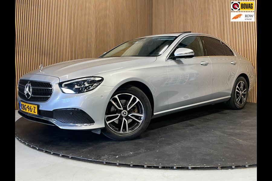 Mercedes-Benz E-Klasse 220 d AMG Line|AUTOMAAT|PANO|VOLLEDER|STOELVERW.|360 + V + A CAMERA|DIGITAL COCKPIT|BURMESTER|ELEK. A-KLEP|