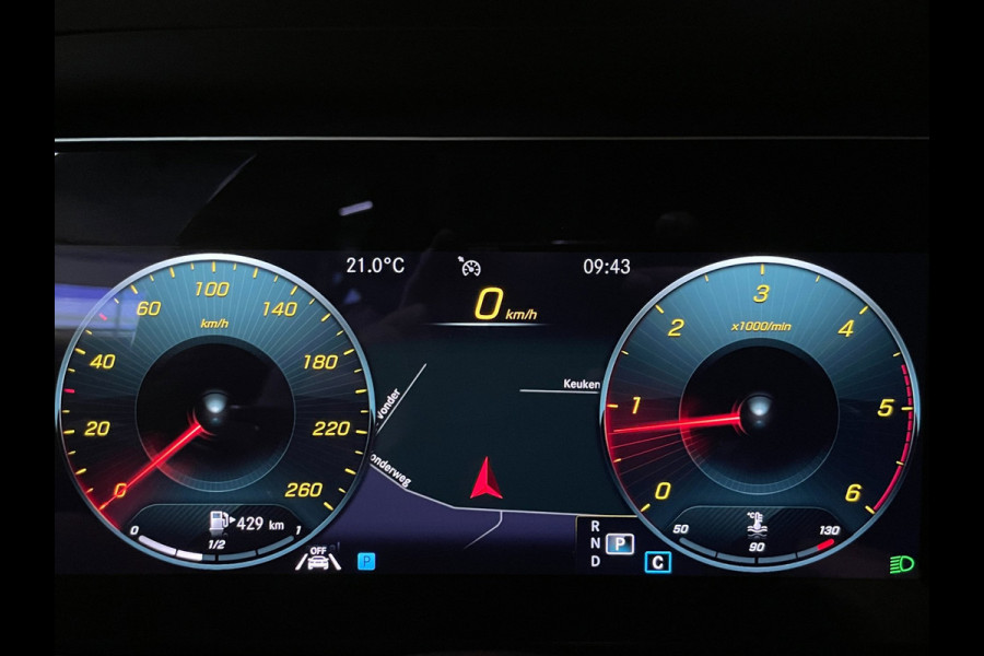 Mercedes-Benz E-Klasse 220 d AMG Line|AUTOMAAT|PANO|VOLLEDER|STOELVERW.|360 + V + A CAMERA|DIGITAL COCKPIT|BURMESTER|ELEK. A-KLEP|