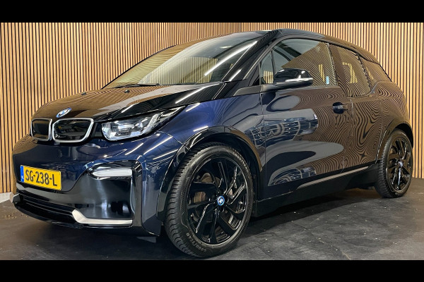 BMW i3 S iPerformance 94Ah 33 kWh|92% SOH|GROTE ACCU|BLACK&BLUE|ACC|CARPLAY|CAMERA|AUTOMAAT|STOELVERWARMING|LANE-ASSIST|NAVIGATIE|