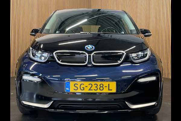 BMW i3 S iPerformance 94Ah 33 kWh|92% SOH|GROTE ACCU|BLACK&BLUE|ACC|CARPLAY|CAMERA|AUTOMAAT|STOELVERWARMING|LANE-ASSIST|NAVIGATIE|