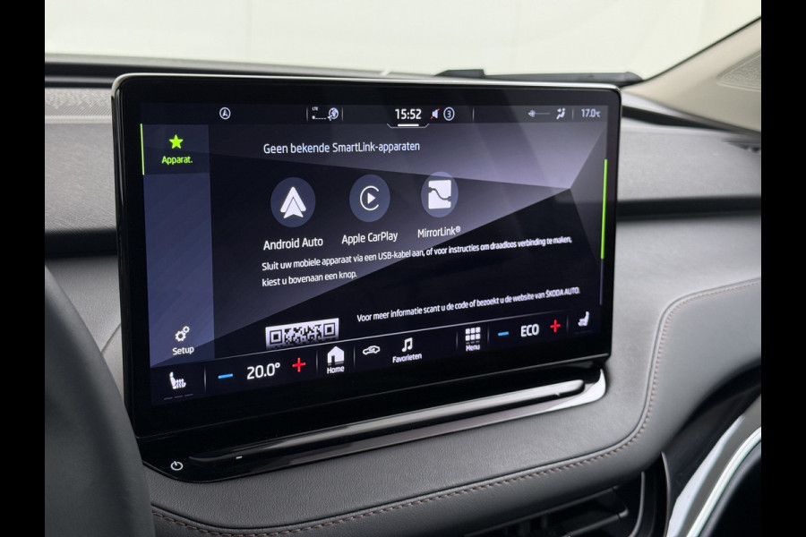 Škoda ENYAQ iV 80 SOH 91% Warmtepomp Panoramadak Trekhaak Leder+Verwarmd Stuurverwarming Assistentie-Climate 2-Comfort-Pakket Adap.Cruise 3 Zon Leder-pakket Keyless advanced Lmv Led P-Assist 1.000KG Trekgewicht 1e Eigenaar Origineel Nederlandse Auto