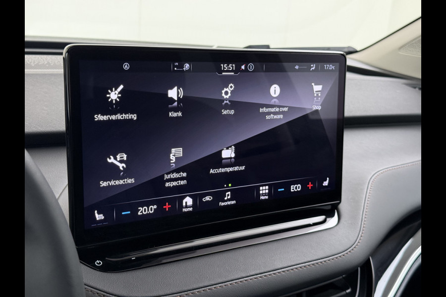 Škoda ENYAQ iV 80 SOH 91% Warmtepomp Panoramadak Trekhaak Leder+Verwarmd Stuurverwarming Assistentie-Climate 2-Comfort-Pakket Adap.Cruise 3 Zon Leder-pakket Keyless advanced Lmv Led P-Assist 1.000KG Trekgewicht 1e Eigenaar Origineel Nederlandse Auto