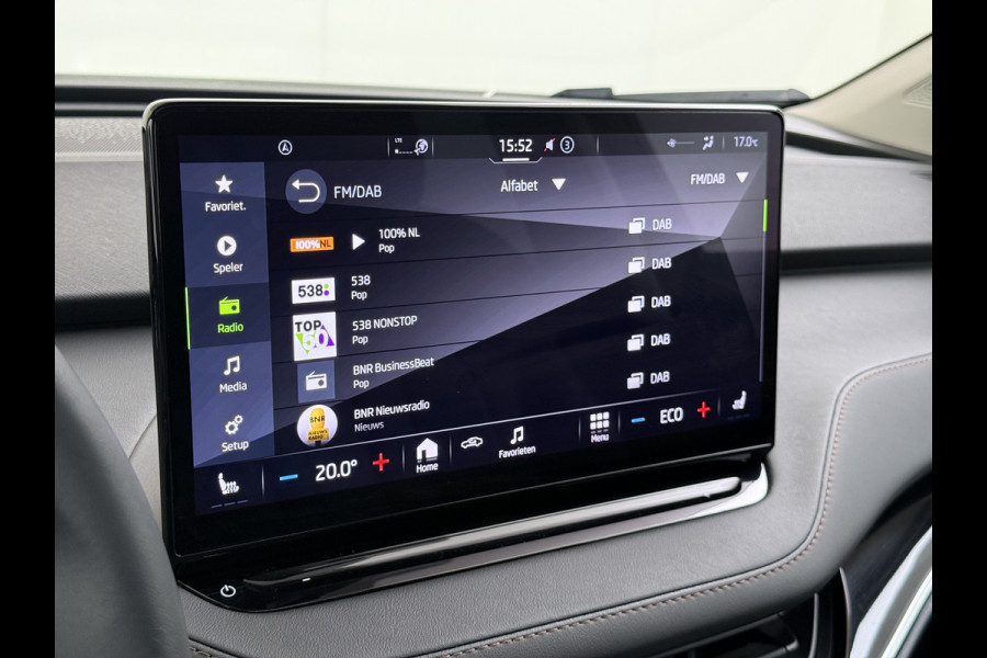 Škoda ENYAQ iV 80 SOH 91% Warmtepomp Panoramadak Trekhaak Leder+Verwarmd Stuurverwarming Assistentie-Climate 2-Comfort-Pakket Adap.Cruise 3 Zon Leder-pakket Keyless advanced Lmv Led P-Assist 1.000KG Trekgewicht 1e Eigenaar Origineel Nederlandse Auto