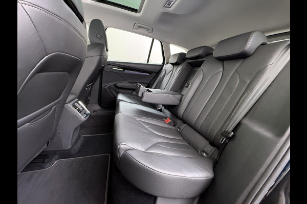Škoda ENYAQ iV 80 SOH 91% Warmtepomp Panoramadak Trekhaak Leder+Verwarmd Stuurverwarming Assistentie-Climate 2-Comfort-Pakket Adap.Cruise 3 Zon Leder-pakket Keyless advanced Lmv Led P-Assist 1.000KG Trekgewicht 1e Eigenaar Origineel Nederlandse Auto
