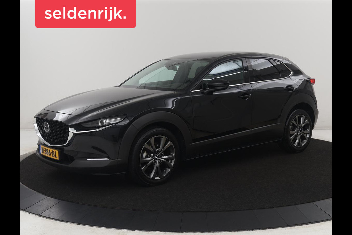 Mazda CX-30 2.0 e-SkyActiv-X M Hybrid Luxury | Leder | Stuur/stoel verwarming | Adaptive cruise | Head-up | 360 camera | Park assist | BOSE sound | Carplay | Elektrische achterklep