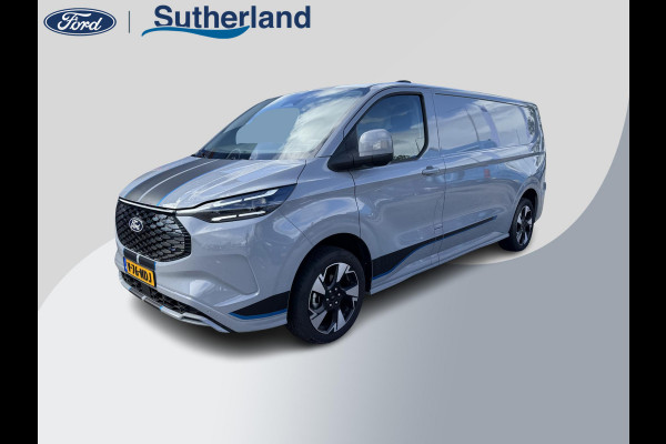 Ford E-Transit Custom 320 L2H1 Sport 65 kWh 218pk | Demo | Driver Assistance Pack | Wegklapbare Trekhaak | Stuurwiel verwarming | Stoel verwarming | 2.300kg Trekgewicht