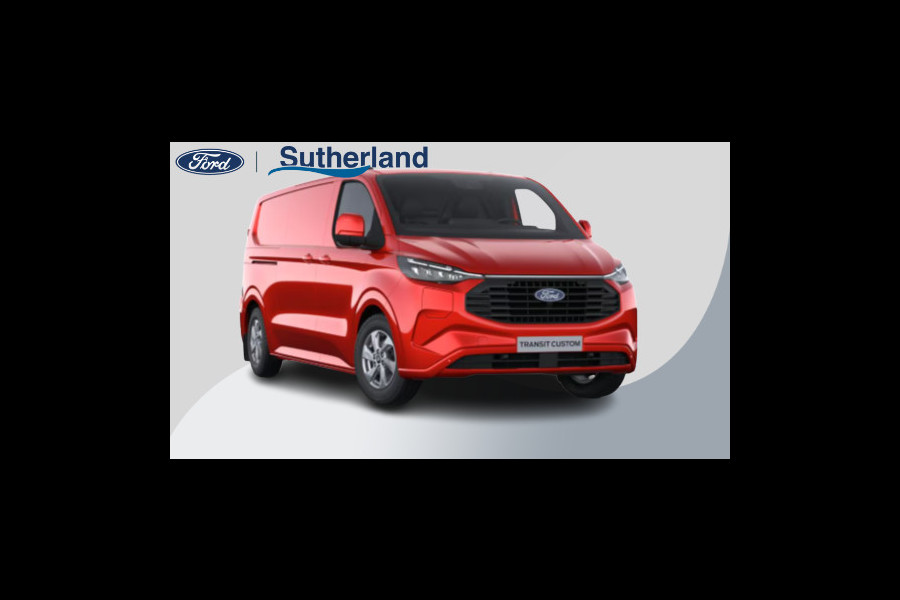 Ford Transit Custom 320 2.5 PHEV L2H1 Limited 233pk | Demo | Adaptieve Cruise Controle | Navigatie | Verwarmde Stoelen/Stuurwiel | Wegklapbare Trekhaak