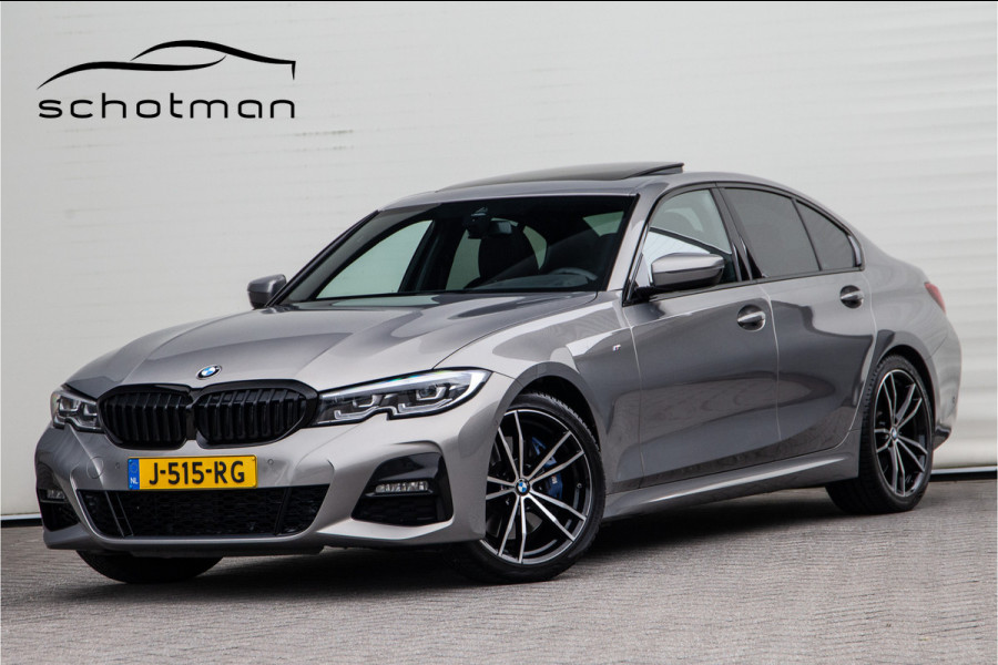 BMW 3-serie 320i High Executive M-Sport, Leder, Schuifdak, Head-up 2020