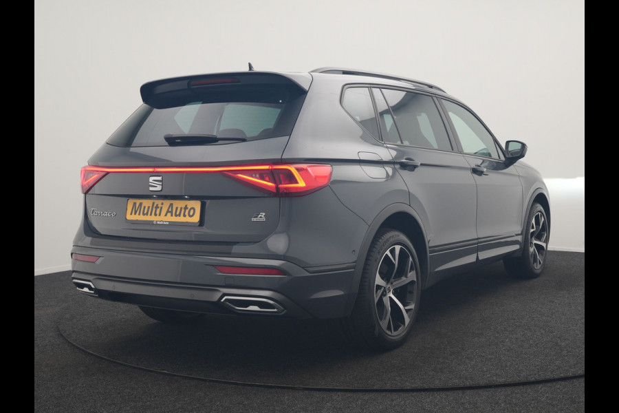 Seat Tarraco 1.4 TSI e-Hybrid PHEV FR Business Intense 245pk Dealer O.H. | Trekhaak Af Fabriek | Panodak | Adaptive Cruise | 360 Camera | Sportstoelen Memory & Verwarmd | Blis | Keyless | Stuur Verwarmd | Apple Carplay | Navigatie | DAB | Plug In Hybrid |