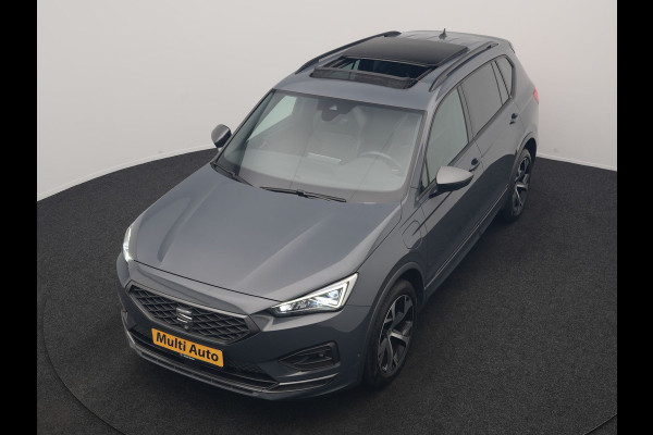 Seat Tarraco 1.4 TSI e-Hybrid PHEV FR Business Intense 245pk Dealer O.H. | Trekhaak Af Fabriek | Panodak | Adaptive Cruise | 360 Camera | Sportstoelen Memory & Verwarmd | Blis | Keyless | Stuur Verwarmd | Apple Carplay | Navigatie | DAB | Plug In Hybrid |
